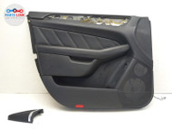 FRONT LEFT DOOR TRIM PANEL SPEAKER COVER CARD W166 2016-19 MERCEDES GLE63s AMG MB042622-056