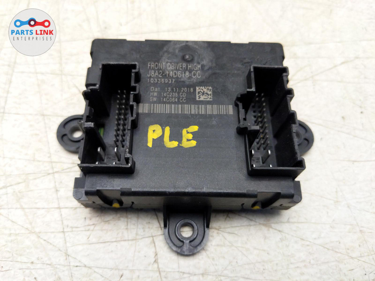 2018-2019 RANGE ROVER VELAR FRONT LEFT DOOR CONTROL MODULE ECU ...