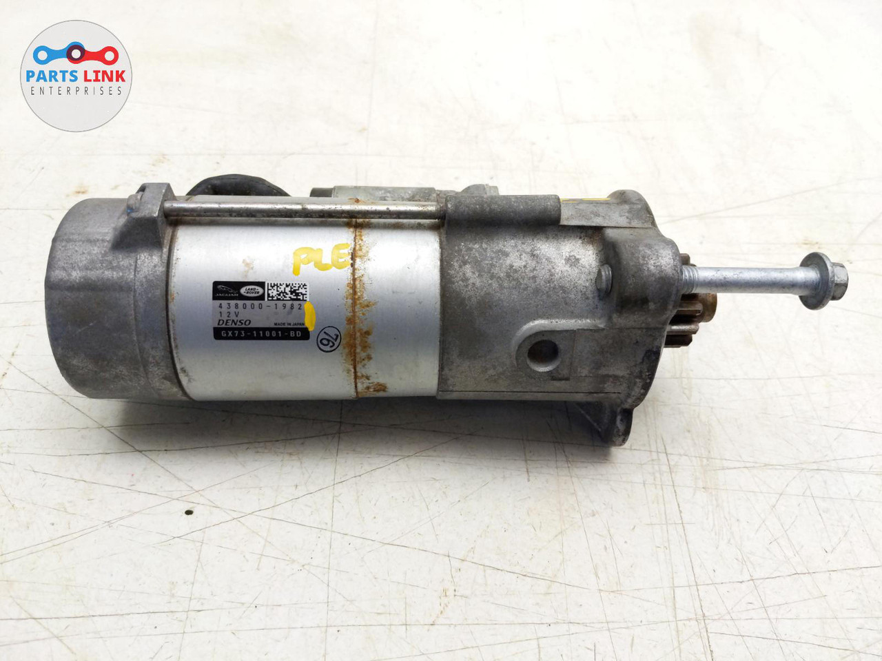 20182021 RANGE ROVER VELAR 2.0L STARTER ENGINE MOTOR IGNITION ASSEMBLY