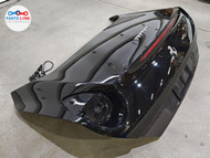08-14 FERRARI CALIFORNIA REAR TRUNK HOOD LID LIFTGATE BOOT SHELL TRIM BLACK F149 FC070722-078