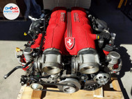 2012-14 FERRARI CALIFORNIA ENGINE MOTOR 4.3L V8 LONG BLOCK HEADS INTAKE F149 FC070722-267