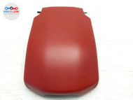 2013-21 RANGE ROVER FRONT CENTER CONSOLE ARMREST LID HAND REST LEATHER RED L405 RR081122-029