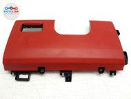 2013-18 RANGE ROVER LEFT DASH TRIM PANEL BOLSTER LOWER KICK COVER BEZEL RED L405 #RR081122