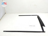 2013-21 RANGE ROVER REAR RIGHT DOOR OUTER TRIM MOLDING WINDOW APPLIQUE SET L405 RR081122-069