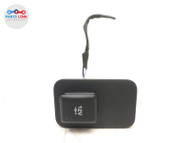 2020-23 RANGE ROVER EVOQUE LEFT QUARTER 12V POWER OUTLET SOCKET PLUG TRIM L551 EQ070522-076