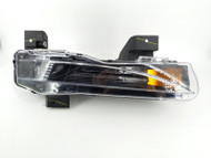 2021 22 23 TESLA MODEL S X PLAID RIGHT FOG LIGHT UP LEVEL 5 PIN PASSENGER AMBER TS082820-086