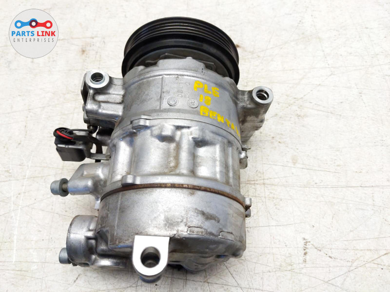 20162020 BENTLEY BENTAYGA AC COMPRESSOR AIR HEATER PUMP CLUTCH PULLEY