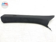 2016-20 BENTLEY BENTAYGA FRONT LEFT A PILLAR TRIM SUEDE MOLDIN SPEAKER COVER 636 BT091922-172