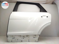 2016-20 BENTLEY BENTAYGA REAR LEFT DOOR SHELL FRAME SKIN PANEL WINDOW TRIM 636 BT091922-157
