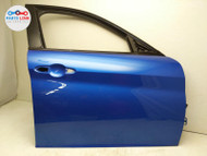 2017-23 ALFA ROMEO GIULIA FRONT RIGHT DOOR SHELL FRAME WINDOW TRIM BLUE 952 AR080122-015