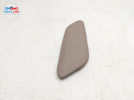 2020-2021 PORSCHE TAYCAN 4S FRONT LEFT CENTER CONSOLE TRIM CAP MOLDING BEIGE Y1A PT111822-046