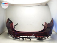 2020-22 PORSCHE TAYCAN 4S REAR BUMPER COVER TRIM BRACKET HARNESS SHELL BEZEL RED PT111822-207