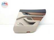 2020-23 PORSCHE TAYCAN 4S REAR RIGHT DOOR TRIM PANEL SPEAKER COVER CARD Y1A #PT111822