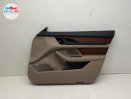 2020-23 PORSCHE TAYCAN 4S FRONT RIGHT DOOR TRIM PANEL SPEAKER COVER CARD Y1A #PT111822