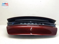 2020-23 PORSCHE TAYCAN 4S REAR TRUNK DECK LID TAILLIGHT SHELL SPOILER WING RED PT111822-143
