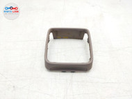 2020-21 PORSCHE TAYCAN 4S REAR CENTER CONSOLE TRIM VENT GRILLE BEZEL FRAME Y1A #PT111822