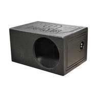 QPower QBOMB10VL Single 10" Vented Ported Car Subwoofer Sub Box Enclosure QBOMB #NI012222