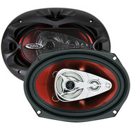 2) New BOSS Chaos CH6940 6x9" 500W 4-Way Car Coaxial Audio Stereo Speaker 4 Ohm