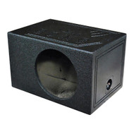 QPower QBOMB12VL Single 12" Vented Ported Car Subwoofer Sub Box Enclosure QBOMB