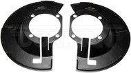 Dorman Front Disc Brake Dust Shield Pair for 03-08 Dodge Ram Pickup 2500 3500 DRM-924-228