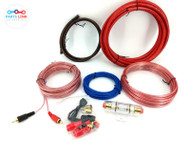 QPOWER 4 Gauge Ga 2000W Car Amplifier Amp Complete Wiring Installation Kit + RCA