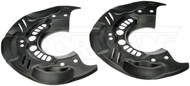 2) Dorman 924-492 Front Left and Right  Brake Dust Shield for Impreza Legacy DRM-924-492