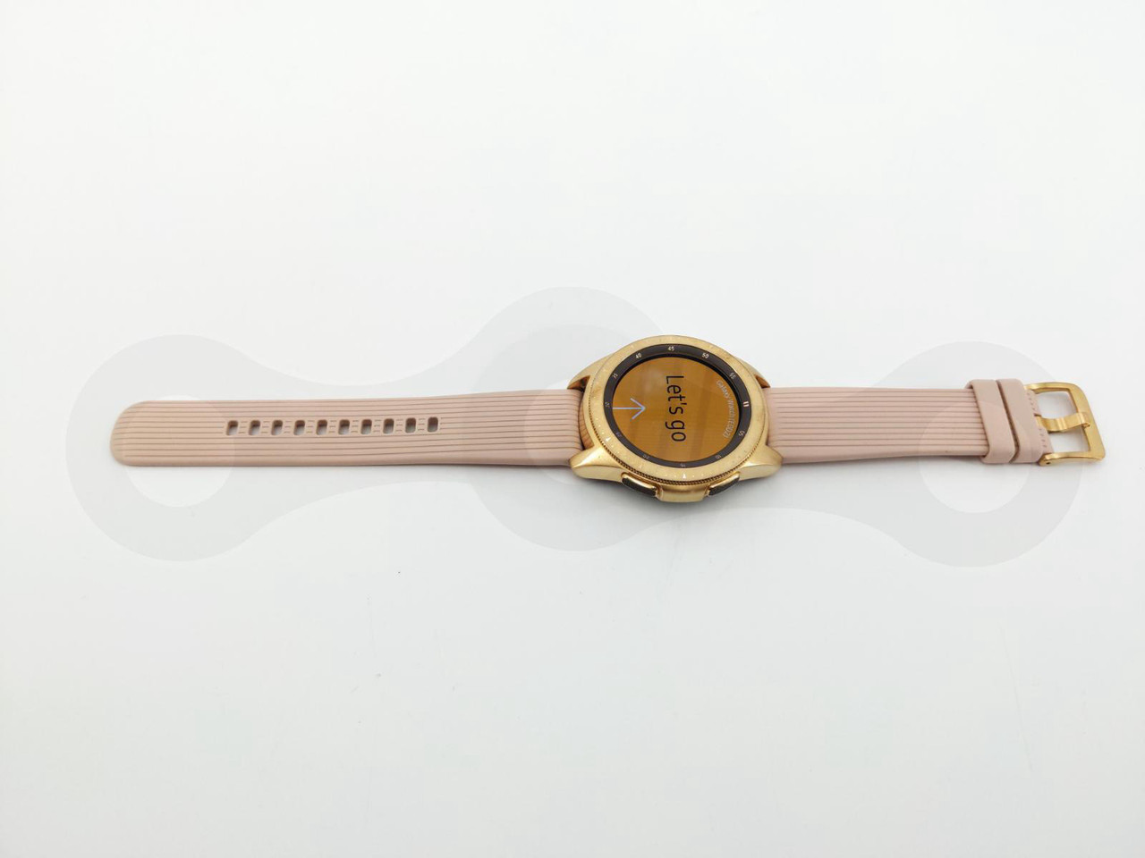 SAMSUNG GALAXY WATCH ROSE GOLD SMR810 42MM SPORT SMART WATCH SMALL BAND