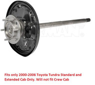Dorman 926-148 Rear Right Pass Side Axle Shaft Assembly For Toyota Tundra 00-06 #NI120221