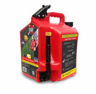 New SureCan 5 Gallon Controlled Flow Gasoline Fuel Can with Rotating Nozzle, Red #NI102021
