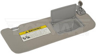Dorman 74205 Right Driver Side Gray Sun Visor Assembly for 05-08 Hyundai Sonata #NI051121