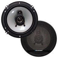 NEW BLAUPUNKT GTX630 6.5" 3-WAY 300 WATT MAX CAR AUDIO COAXIAL SPEAKERS - PAIR #NI032223