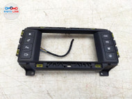 2017-20 JAGUAR F-PACE DASH TRIM BEZEL SWITCH CAMERA MEDIA NAVI BUTTONS 8" X761 JA020823-042