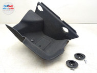 07-19 MASERATI GRANTURISMO REAR LEFT QUARTER TRUNK TRIM CARPET ALCOVE GRAY M145 GT112322-030