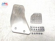 2008-14 FERRARI CALIFORNIA PEDAL TRIM NON-SLIP COVER METAL BRAKE PLATE F149 #FC022323