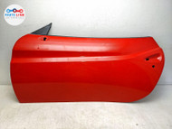 2008-14 FERRARI CALIFORNIA FRONT LEFT DOOR SHELL FRAME SKIN PANEL TRIM RED F149 FC022323-018
