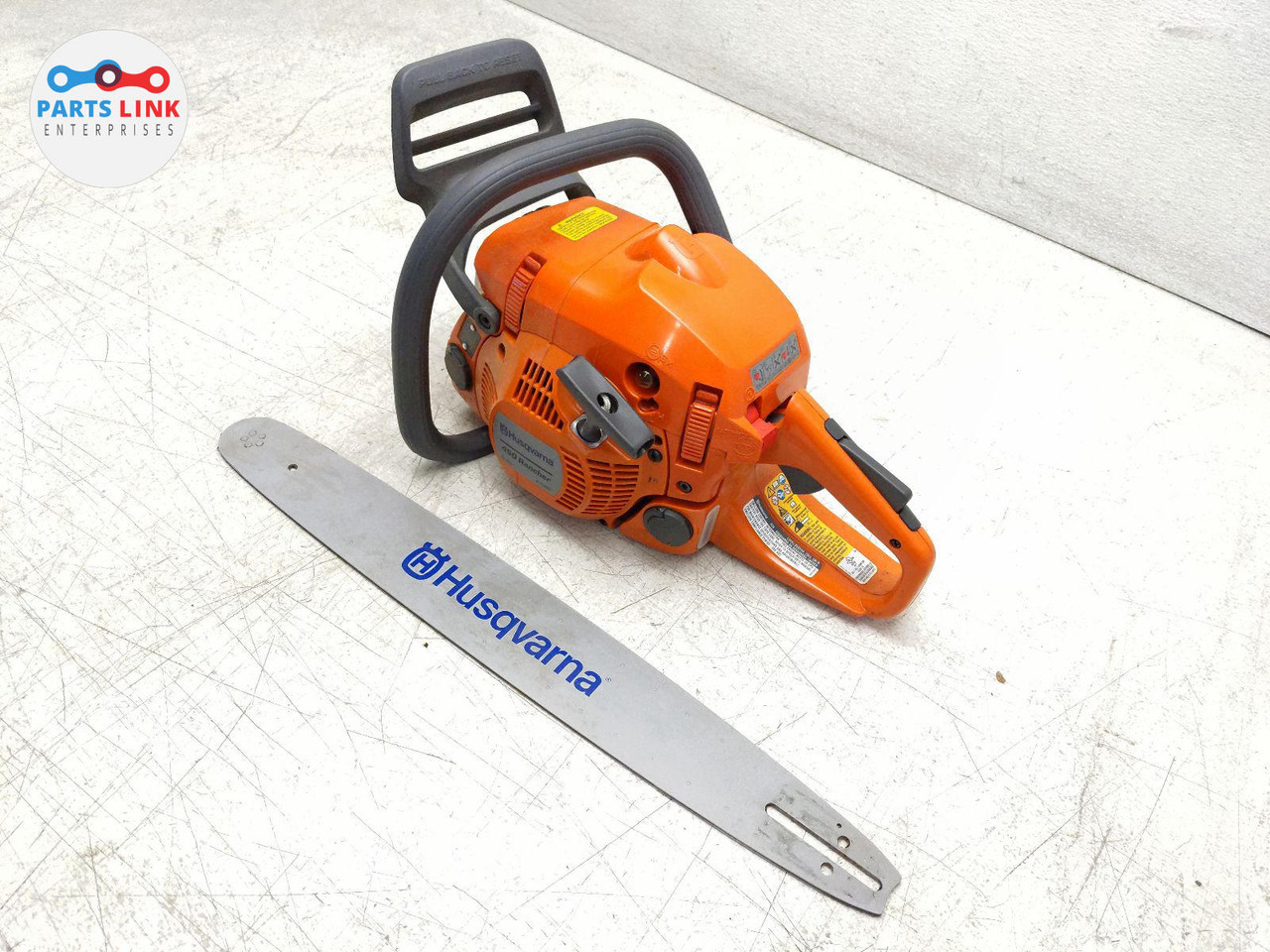 PARTS ONLY HUSQVARNA 450 RANCHER CHAINSAW 20" GAS 50.2CC CHAIN SAW NOT STARTS