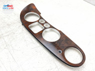 2006-12 BENTLEY CONTINENTAL FLYING SPUR DASH WOOD SPEEDOMETER CLUSTER TRIM 3W2 BT082021-080