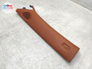 2006-12 BENTLEY CONTINENTAL FLYING SPUR FRONT LEFT A-PILLAR TRIM MOLDING CAP 3W2 BT082021-074