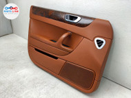 2006-12 BENTLEY CONTINENTAL FLYING SPUR FRONT LEFT DOOR TRIM PANEL SPEAKER COVER #BT082021