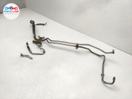 2011-2012 MERCEDES SL63 AMG TRANSMISSION GEARBOX OIL COOLER LINE MOUNT SET R230 SL060420-176