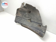 09-12 MERCEDES SL63 AMG FRONT LEFT FENDER LINER WHEEL WELL REAR HALF SHIELD R230 SL060420-086