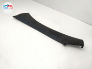 09-12 MERCEDES SL63 AMG FRONT LEFT A PILLAR TRIM INNER COVER MOLDING SUEDE R230 SL060420-066