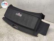 2009-12 MERCEDES SL63 AMG REAR LUGGAGE COVER TRUNK CARGO INNER CARPET SL65 R230 #SL060420