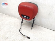 2009-12 MERCEDES SL63 AMG FRONT LEFT SEAT HEADREST AIR SCARF HEAD REST RED R230 SL060420-023