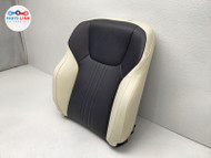2022-24 LEXUS NX250 FRONT LEFT SEAT BACK UPPER CUSHION COVER TRIM IVORY NX350 NX100123-028