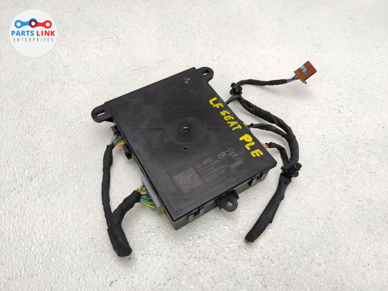 201623 CHEVY CAMARO SEAT MEMORY CONTROL MODULE HARNESS UNIT BRAIN ZL1