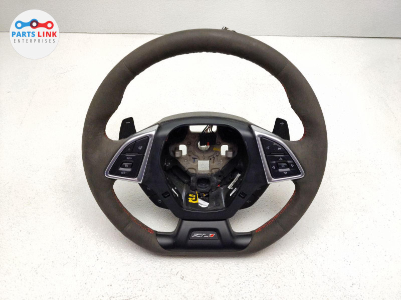 201618 CHEVY CAMARO STEERING WHEEL HEATED PADDLE ALCANTARA HEATED