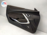 2018-19 CHEVY CAMARO FRONT LEFT DOOR PANEL SPEAKER COVER SUEDE COUPE ARMREST ZL1 #CC081023