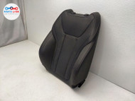 2018-23 BMW X3 FRONT RIGHT SEAT COVER BACKREST UPPER TRIM CUSHION G01 330E X4 I4 #BX101523