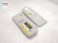 2023-24 LEXUS RZ450E SUNVISOR WINDSHIELD MIRROR SUN VISOR RIGHT LEFT SET CREME #RZ092623